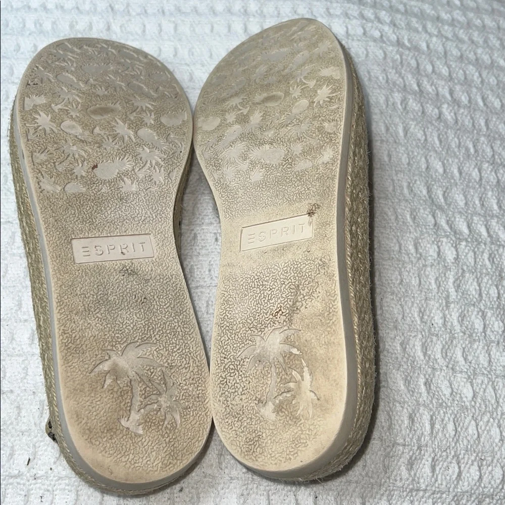 ESPRIT Nadine Espadrille Slip.On Shoes Mobwife Animal Print Tan/Black Sneaker